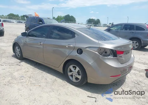 2015 Hyundai Elantra Se из США, поврежденный, VIN 5NPDH4AE3FH567553